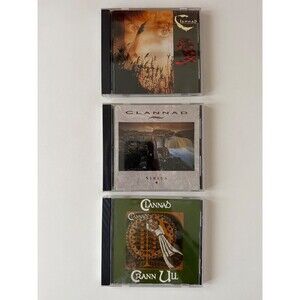Clannad CD Lot Sirius Crann Ull Past Present Play Tested